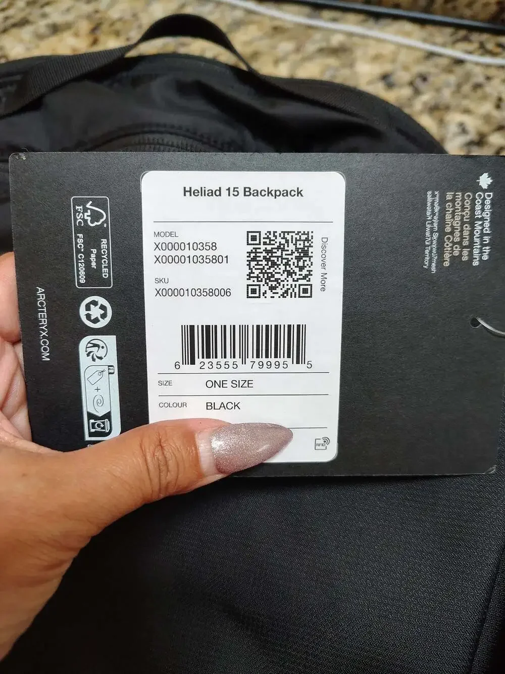 Arc'teryx Heliad 15 Backpack